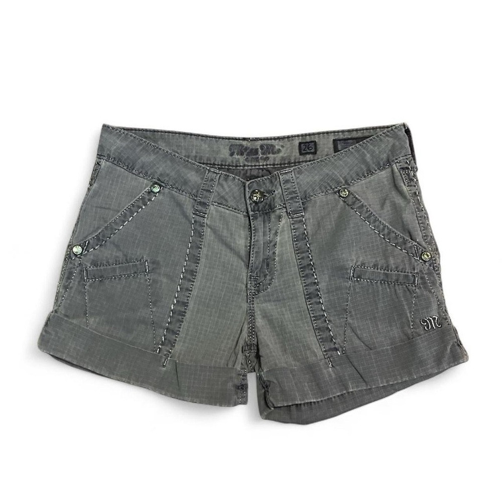 miss me purple cargo shorts size 26